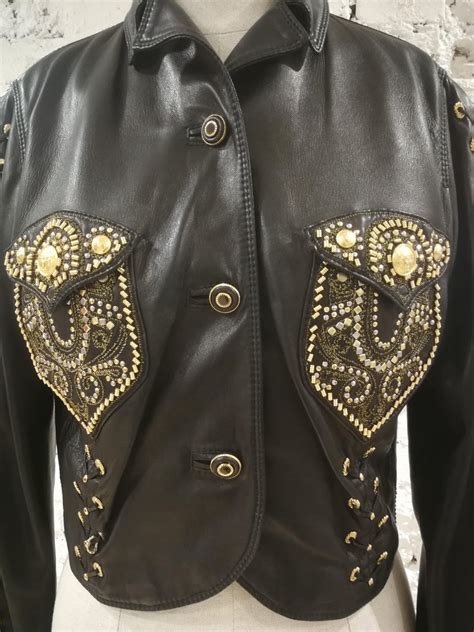 versace sport jacket|gianni versace leather jacket.